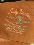 Lady Barbara echte alte US Nylonstr�mpfe RHT Gr. 10