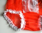Retro Style Pin Up Nylon H�schen Orange