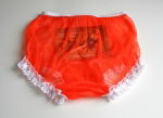 Retro Style Pin Up Nylon H�schen Orange