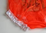 Retro Style Pin Up Nylon H�schen Orange