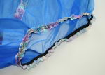 Retro Style Sexy Blaues Nylon H�schen Large