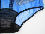 50/60er Style Sexy Blaues Nylon H�schen 3XL