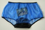 50/60er Style Sexy Blaues Nylon H�schen 3XL