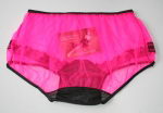 PIN UP Style Pink Nylon H�schen 3XL