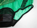 Retro Style Gr�n Nylon H�schen Large
