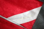 Christian Dior Rote Strumpftasche