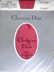 Dior Doppel Streifendesign US Strumpfhose Rot