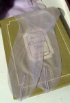 Dior US Nylons Sandalfoot Lila Gr.9