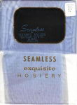 Exquisite Vintage Textured Nylon Stockings US 9,5
