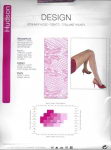 Hudson Design Pretty Lace Pink Strumpfhose