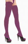 Tragebeispiel f�r Lila Latex Struempfe