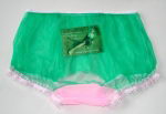 50/60er Style Nylon H�schen Gr�n XL