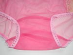 Vintage Retro Style Nylon H�schen Hot Pink XL