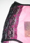 Vintage Retro Style Nylon H�schen Pink XL