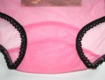 Vintage Retro Style Nylon H�schen Pink XL
