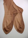 Rets Cuban Heel Nahtnylonstr�mpfe Gr. 8,5
