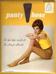 Alte US Vintage Nylonstrumpfhose