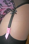 Retro Pin Up Style Strumpfhalter Slip
