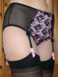 Retro Pin Up Style Strumpfhalter Slip