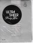 Ultra d�nne US Vintage Nylonstrumpfhose 70/80er Jahre