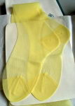 Mary Gray US Nylon Str�mpfe Gelb Gr. 8,5