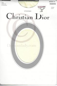2 Pair Pack Christian Dior Stockings Sz 10,5 M