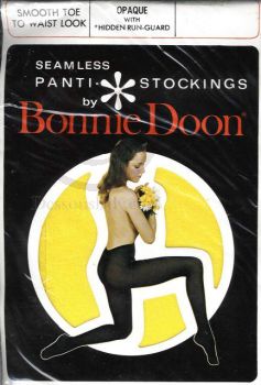 US Vintage Nylonstrumpfhose 70er Jahre Gelb