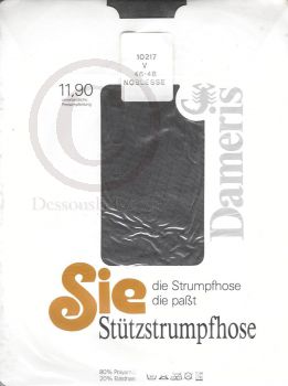 Dameris St�tzstrumpfhose Gr. 46-48