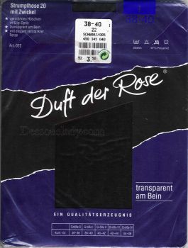 Alte Duft der Rose Feinstrumpfhose Gr��e 38- 40
