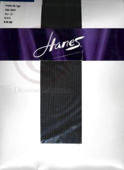 Hanes 0A657 Heather Rib US Pantyhose