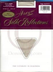 Hanes 717 Sandal US Nylonstrumpfhose Flax