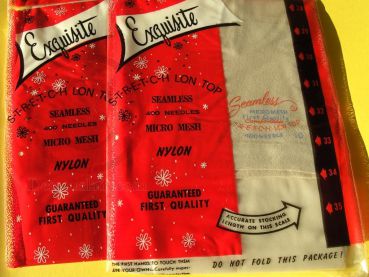 Nahtlose US Nylon Str�mpfe von Exquisite