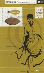 Virginia Lee US Naht Nylons Str�mpfe Gr. 10