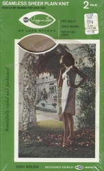 Virginia Lee Box 2 Paar Nylon Str�mpfe US 9,5