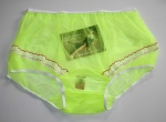 Rockabilly Style Neon Gelbes Nylon H�schen 3XL