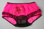 PIN UP Style Pink Nylon H�schen 3XL