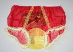 Reizvolles Pin Up Style Nylonh�schen Rot Large