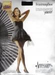 Nur Die Transparent Textured Pantyhose Sz 36-40